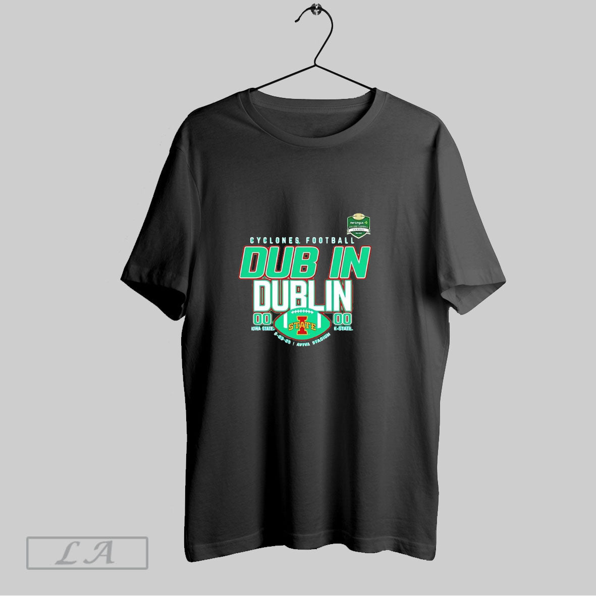 Iowa State Cyclones Football Dub In Dublin Score - clothing by TeeHivey.com