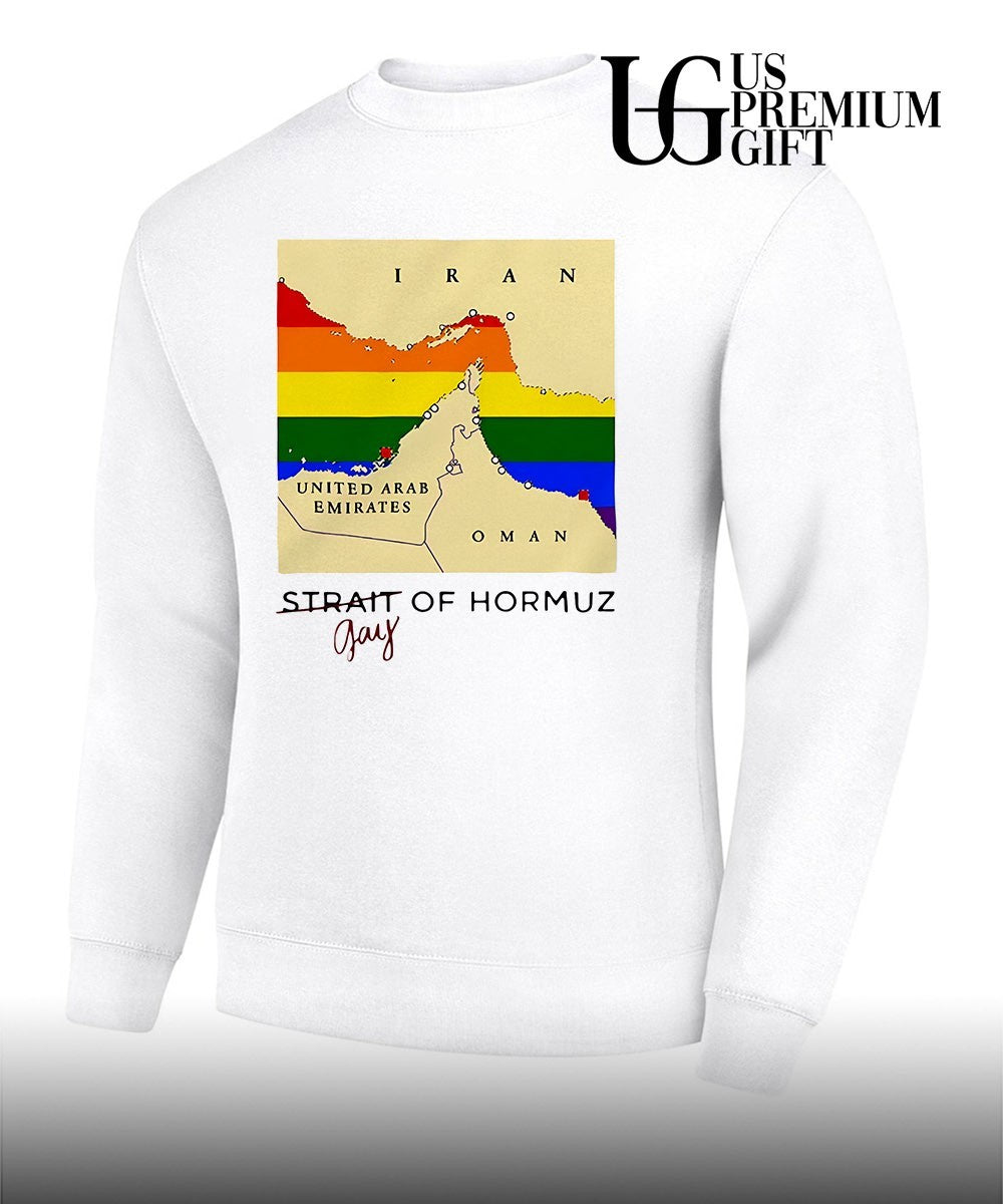 Iran United Arab Emirates Oman Strait of Hormuz gay shirt