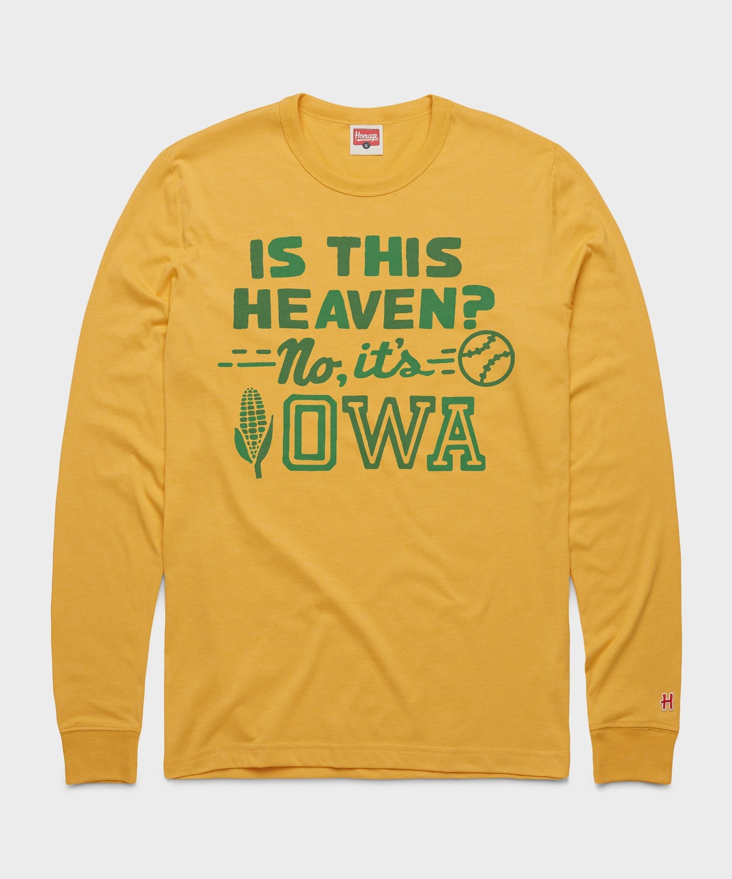 Is This Heaven? No It's Iowa Long Sleeve Tee