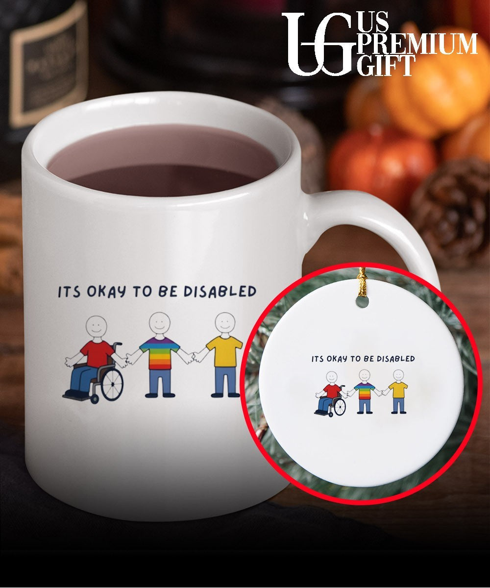 It is okay to be Disabled Disability Awareness shirt