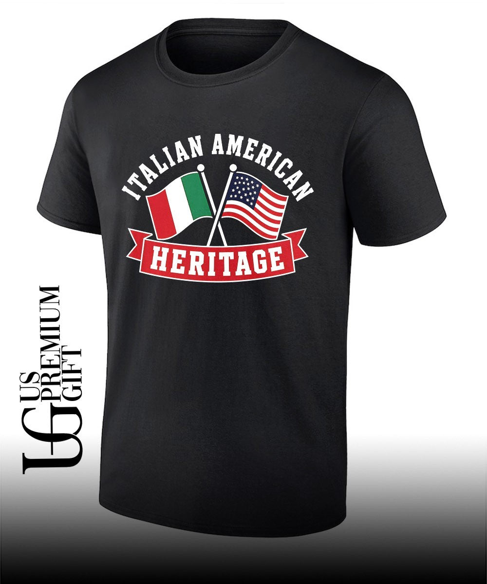 Italy USA Italian American Heritage shirt
