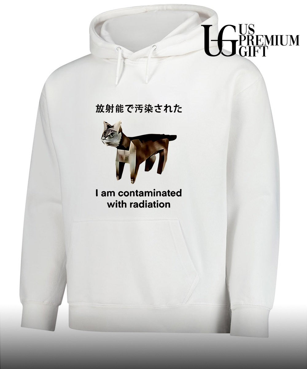 I am Contaminated With Radiation Cat Japan shirt