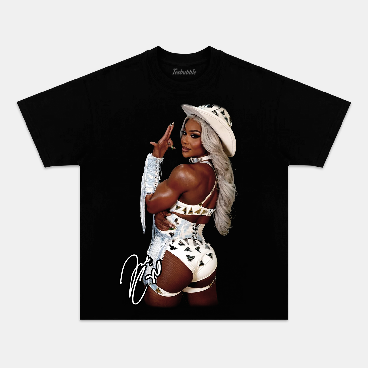 JADE CARGILL TEE Style001 - clothing by TeeHivey.com (Image 1)