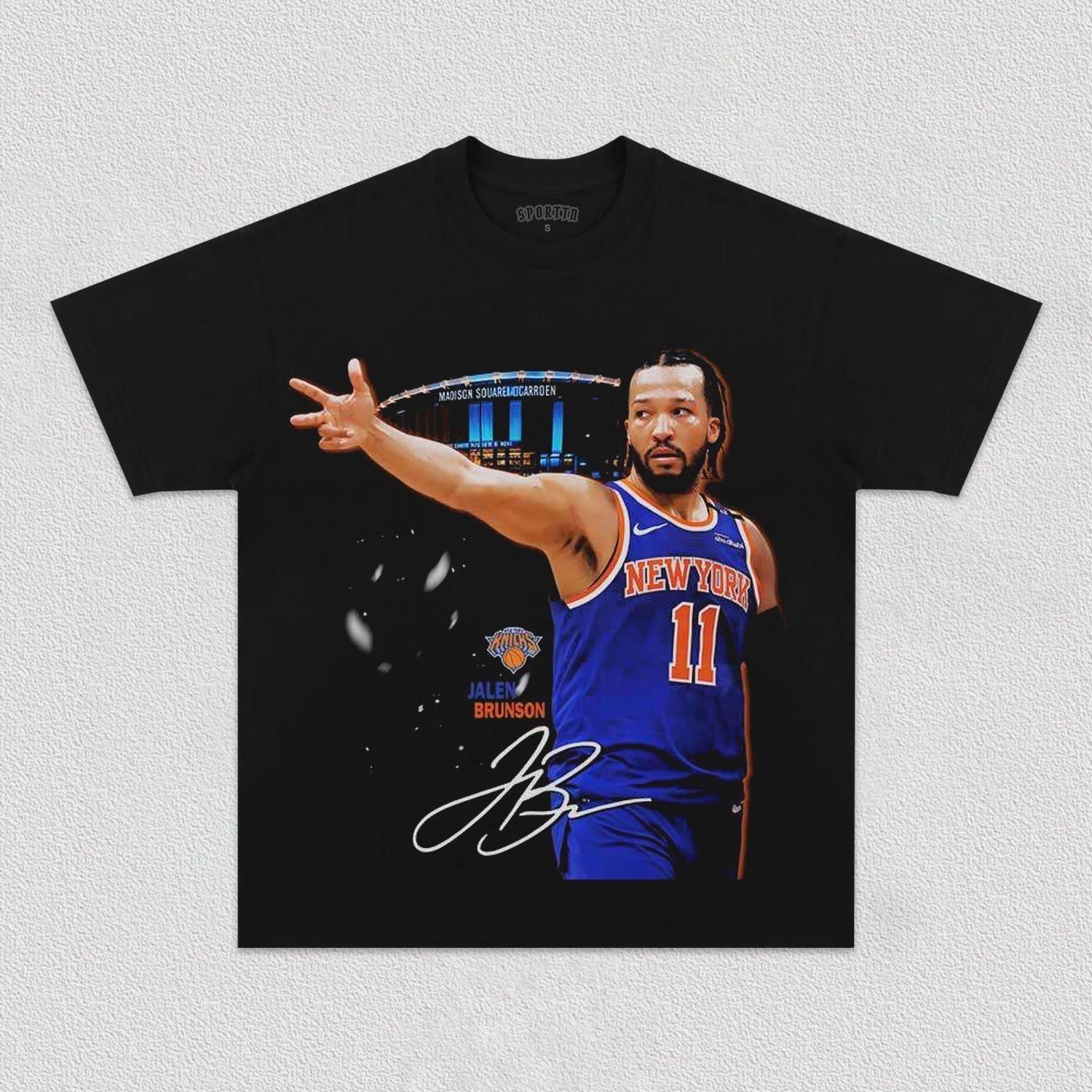 JALEN BRUNSON V2 TEE Style002 - clothing by TeeHivey.com (Image 2)