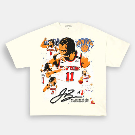 JALEN BRUNSON V2 TEE Style003 - clothing by TeeHivey.com (Image 1)