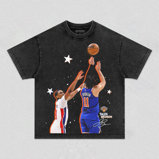 JALEN BRUNSON V3 TEE Style001 - clothing by TeeHivey.com (Image 1)