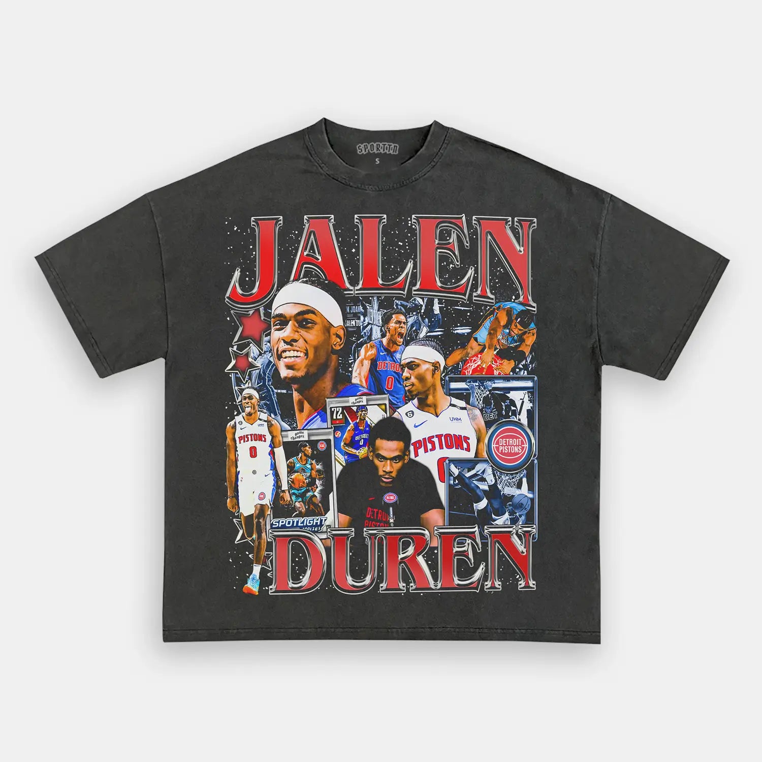 JALEN DUREN TEE Style002 - clothing by TeeHivey.com (Image 1)