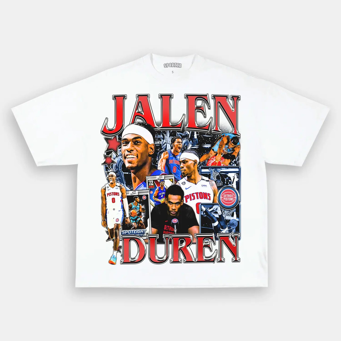 JALEN DUREN TEE Style002 - clothing by TeeHivey.com (Image 3)