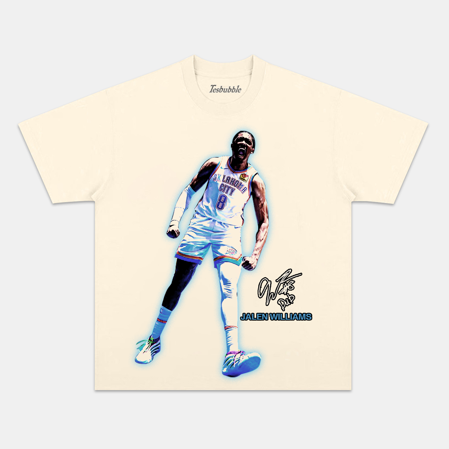 JALEN WILLIAMS 2.0 TEE Style001 - clothing by TeeHivey.com (Image 2)