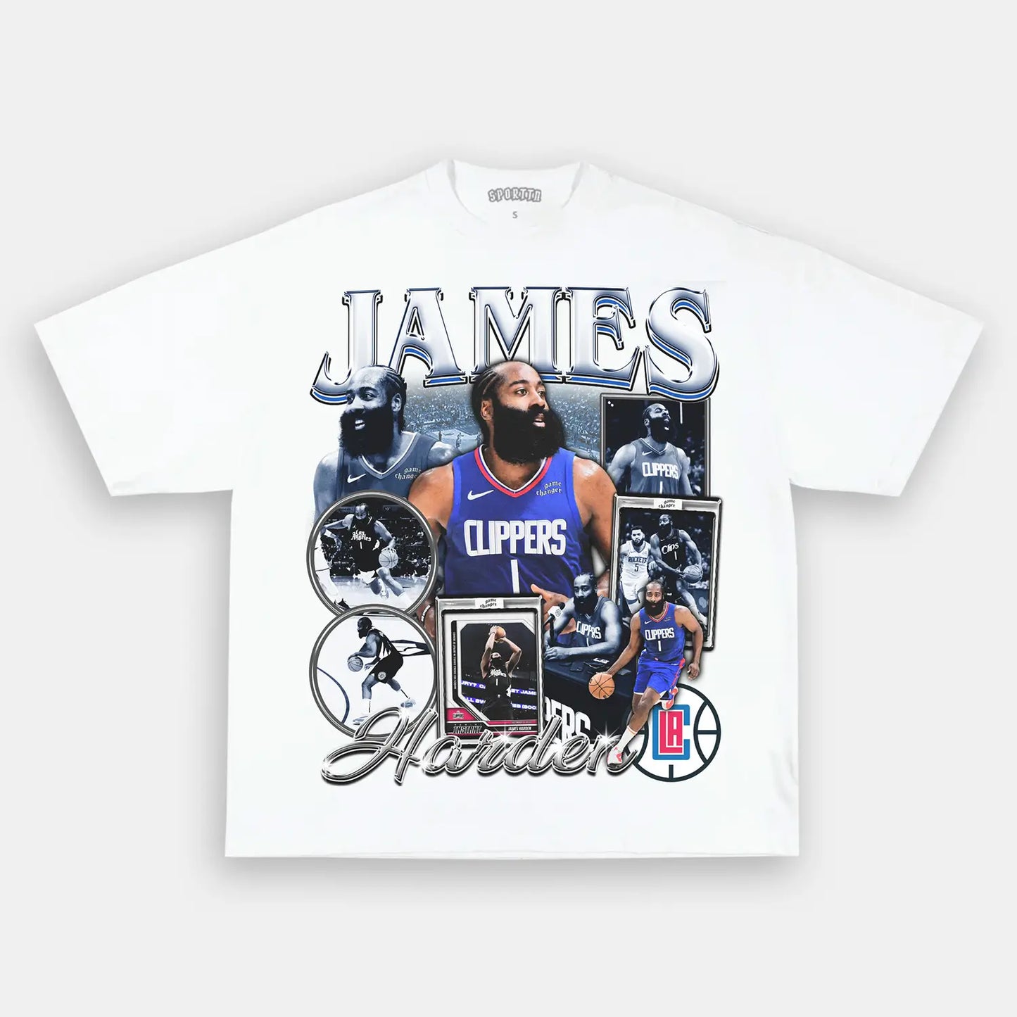 JAMES HARDEN - CLIPPERS TEE Style002