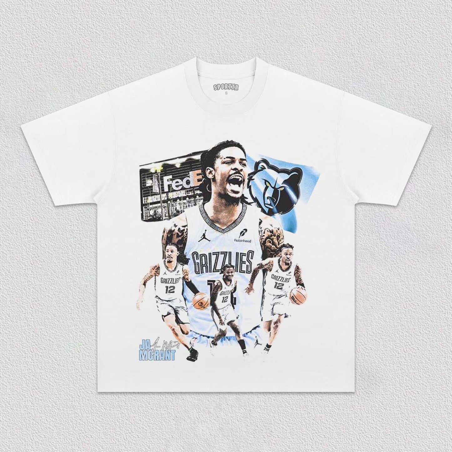 JA MORANT TEE Style016 - clothing by TeeHivey.com (Image 3)