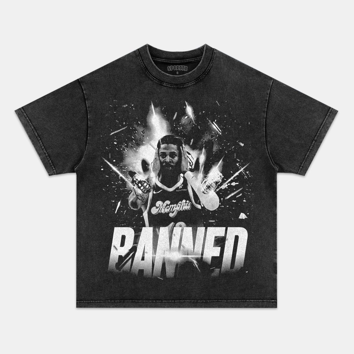 JA MORANT 2025 V2 TEE - clothing by TeeHivey.com (Image 1)
