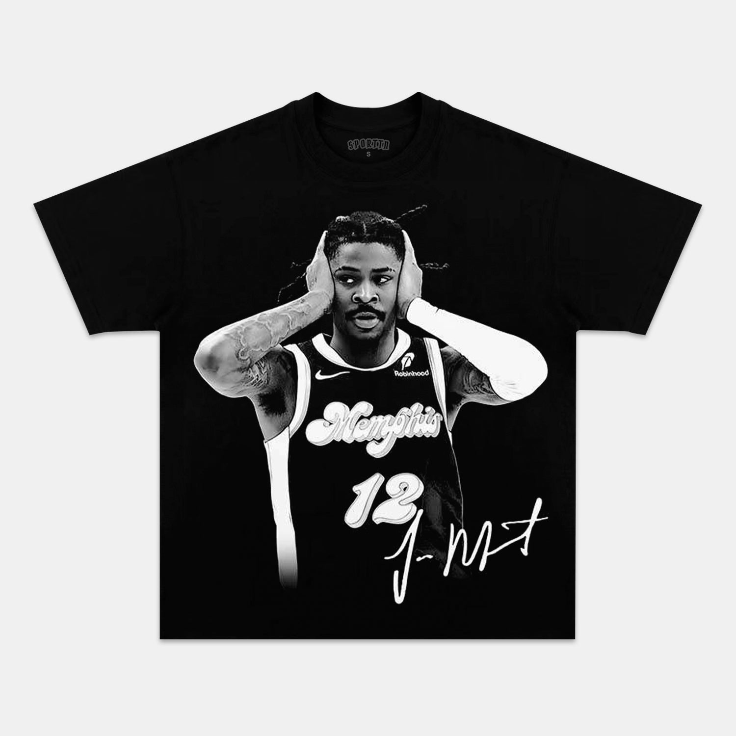 JA MORANT TEE Style012 - clothing by TeeHivey.com (Image 2)