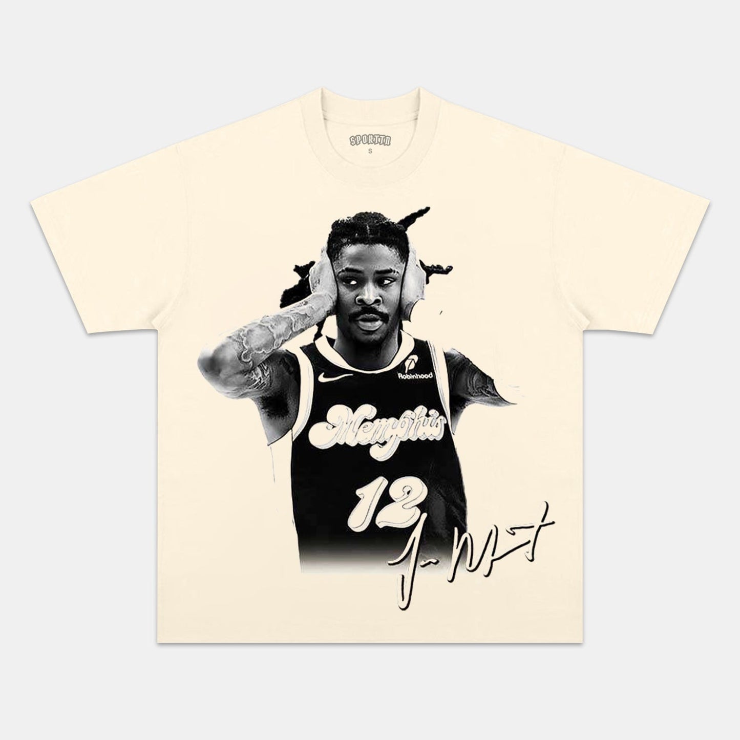 JA MORANT TEE Style012 - clothing by TeeHivey.com (Image 3)