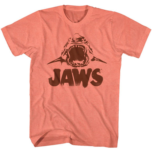 Jaws - Neon Jaws - Short Sleeve - Heather - Adult - T-Shirt