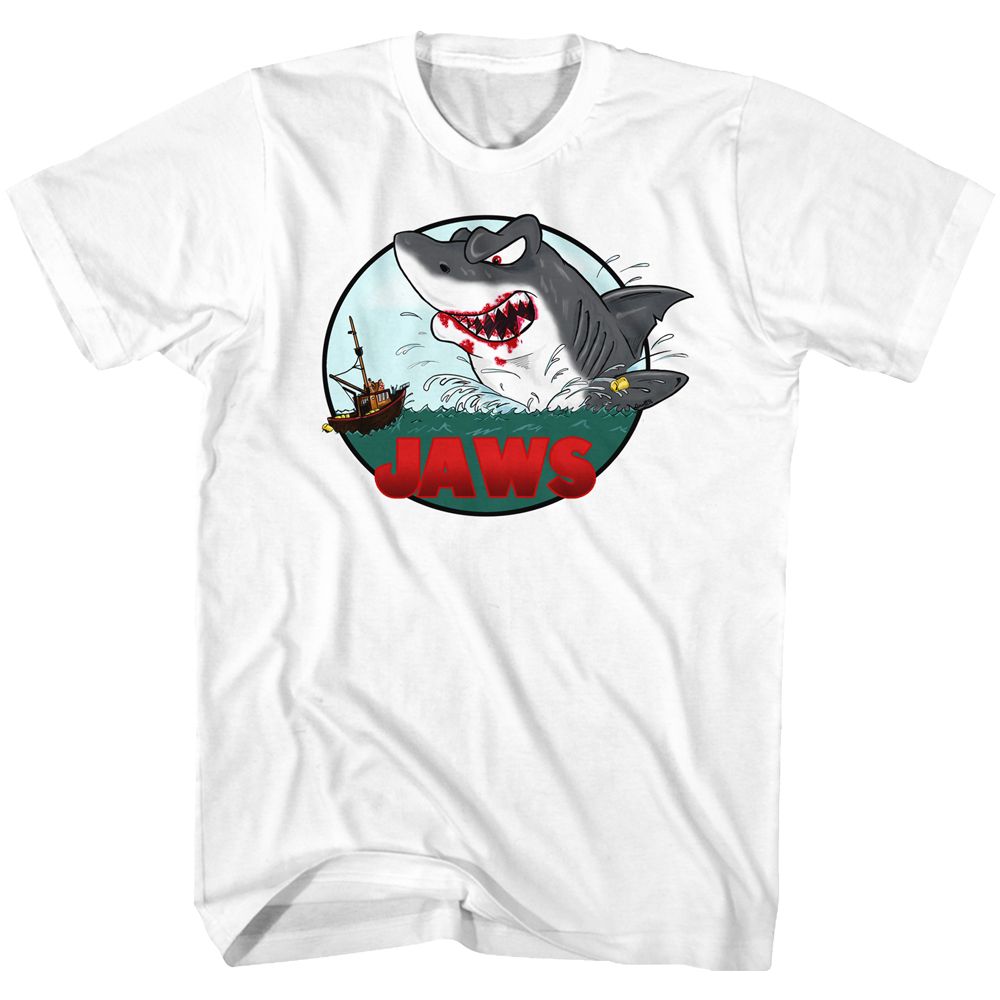 Jaws - Grrrr - Short Sleeve - Adult - T-Shirt - clothing by TeeHivey.com
