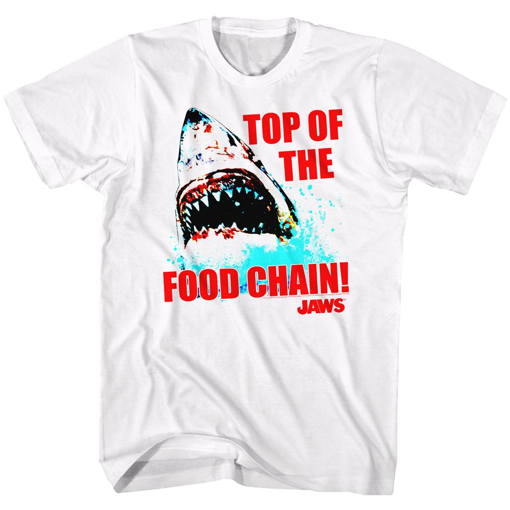 Jaws - Top Dawg - Short Sleeve - Adult - T-Shirt - clothing by TeeHivey.com