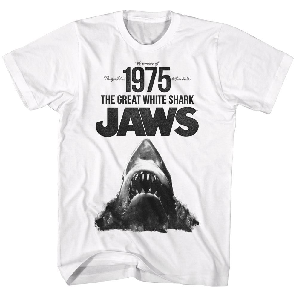 Jaws - Summer Of 75 - Short Sleeve - Adult - T-Shirt - clothing by TeeHivey.com