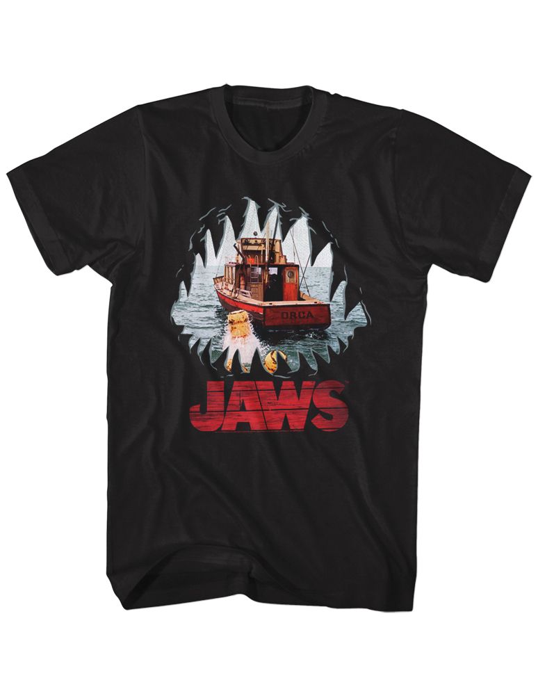 Jaws - Mouth POV - Short Sleeve - Adult - T-Shirt - clothing by TeeHivey.com