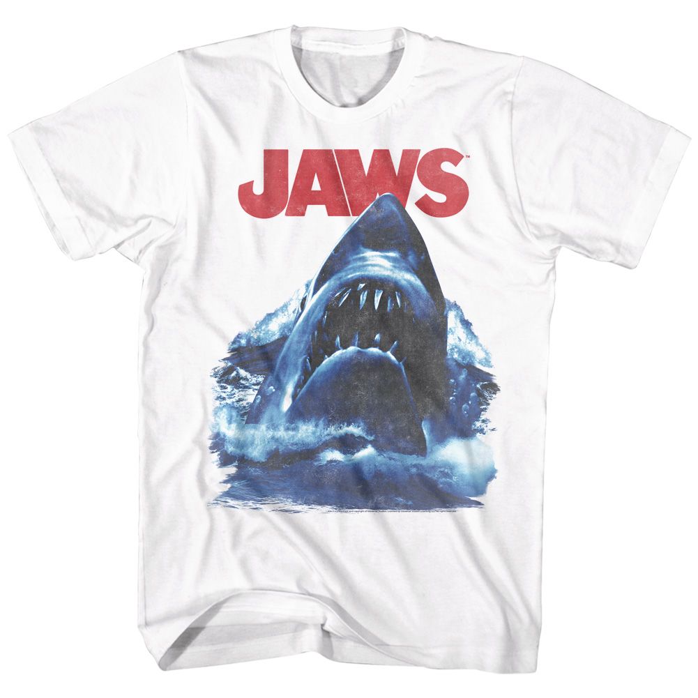 Jaws - Bad Waves - Short Sleeve - Adult - T-Shirt - clothing by TeeHivey.com