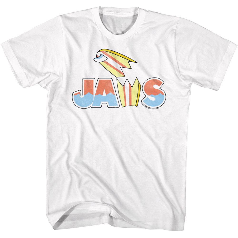 Jaws - Broken Surfboard - Short Sleeve - Adult - T-Shirt - clothing by TeeHivey.com
