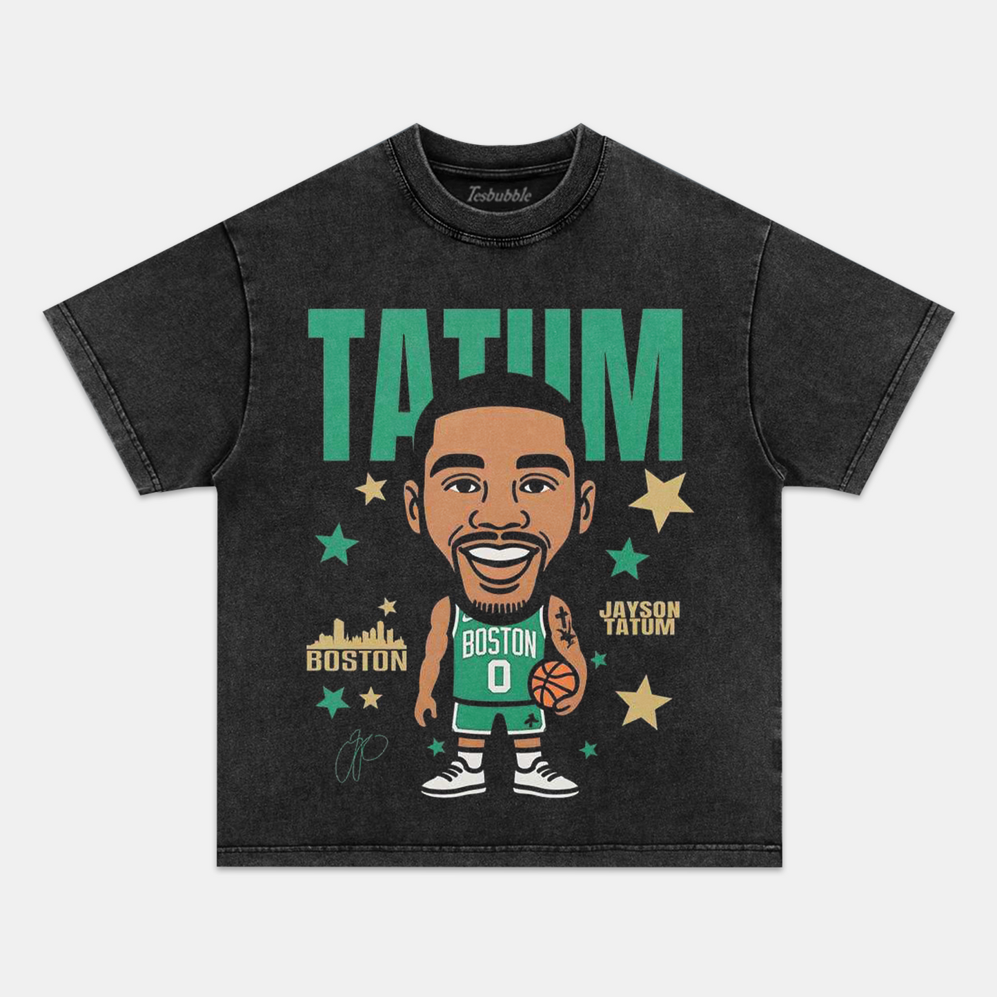 JAYSON TATUM CARTOON TEE