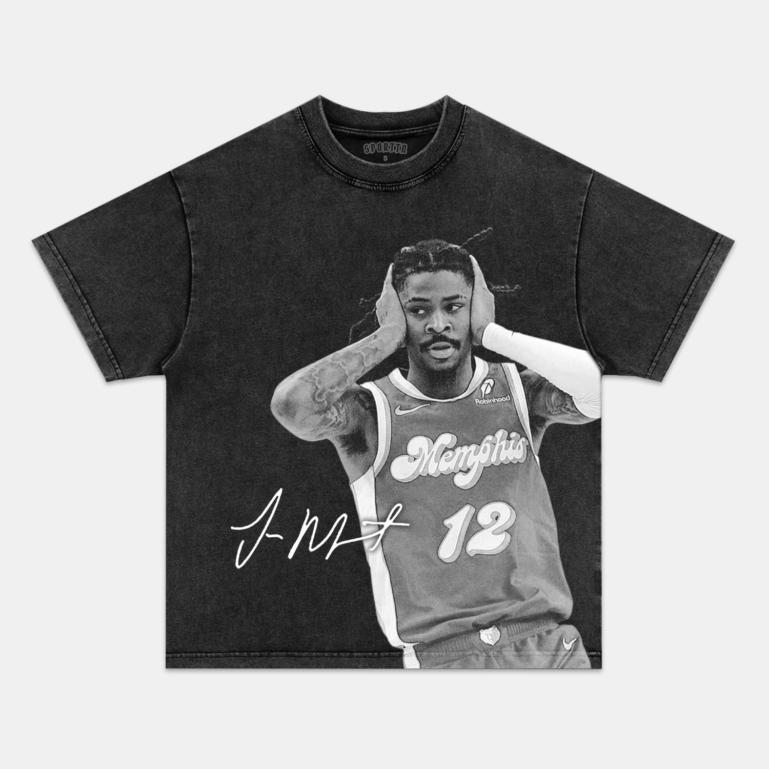 JA MORANT 2025 V3 TEE - clothing by TeeHivey.com (Image 4)