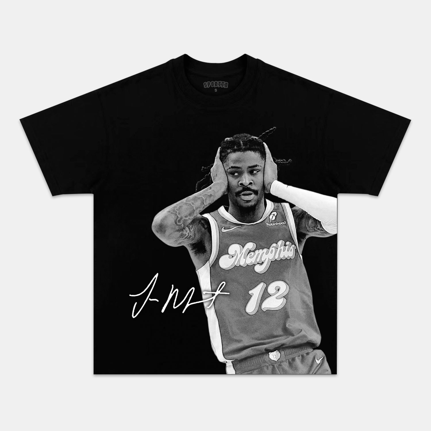 JA MORANT 2025 V3 TEE - clothing by TeeHivey.com (Image 3)