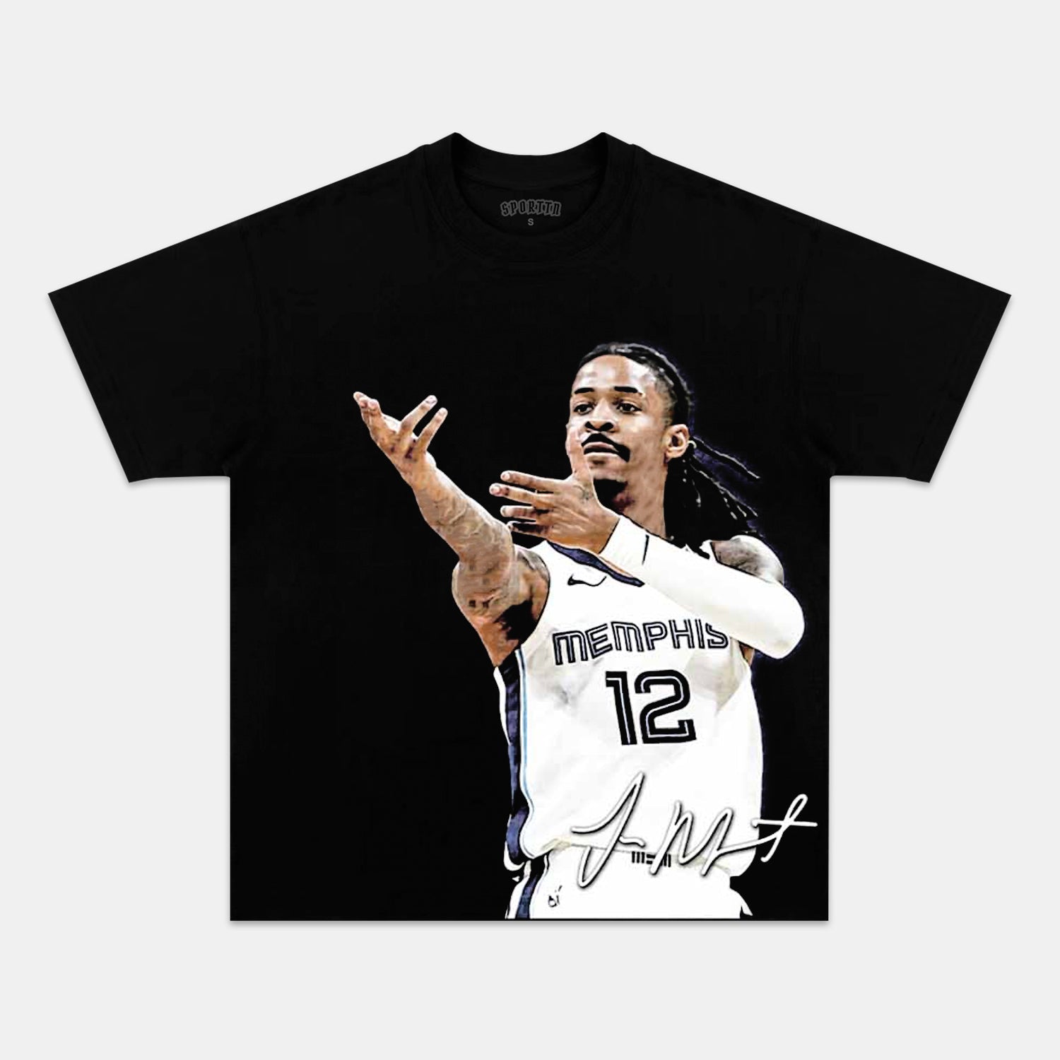 JA MORANT TEE Style013 - clothing by TeeHivey.com (Image 3)