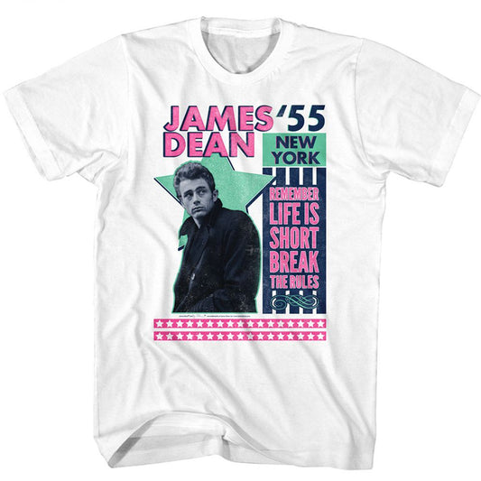 James Dean - Stars - Short Sleeve - Adult - T-Shirt - clothing by TeeHivey.com