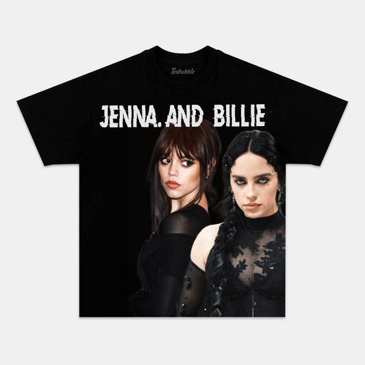 JENNA ORTEGA & BILLIE EILISH TEE Style001