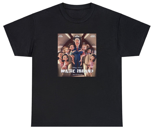 Jeffrey Epstein Magic Island T Shirt
