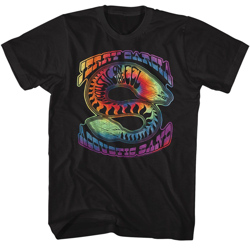 Jerry Garcia - Tie Dye Eel - Short Sleeve - Adult - T-Shirt - clothing by TeeHivey.com