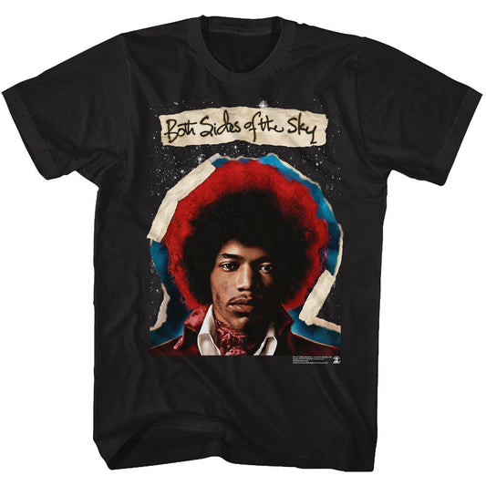 Jimi Hendrix - Both Sides - Short Sleeve - Adult - T-Shirt - clothing by TeeHivey.com