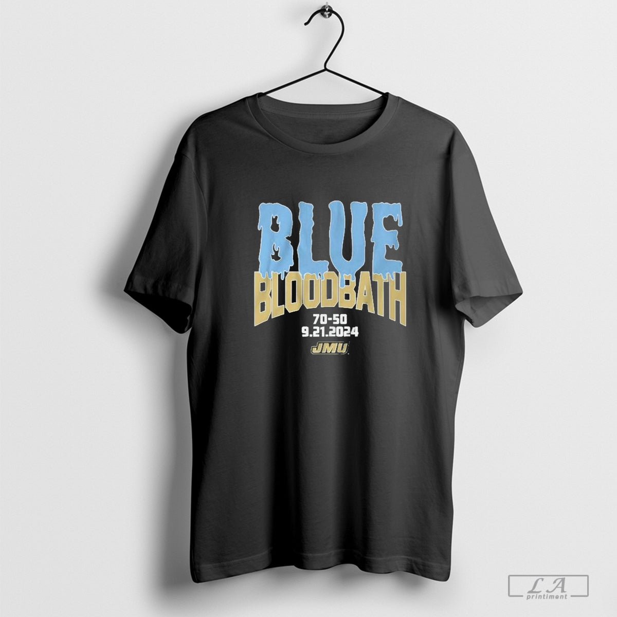 Jmu Football Blue Bloodbath 70 50 Score - clothing by TeeHivey.com