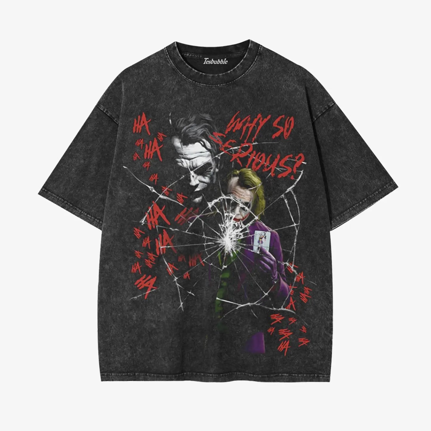 JOKER WHY SO SERIOUS GRAPHIC TEE
