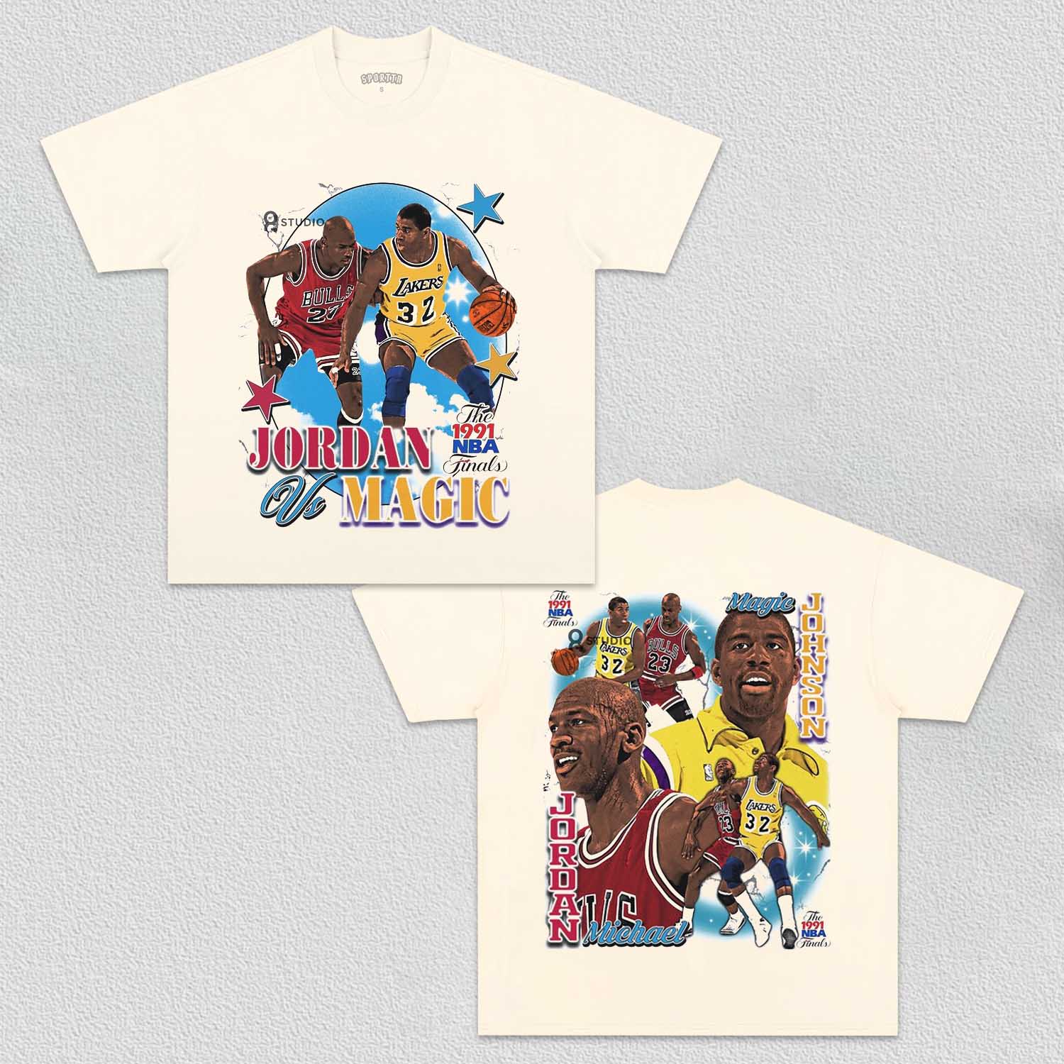 JORDAM VS JOHNSON TEE Style001 - clothing by TeeHivey.com (Image 2)