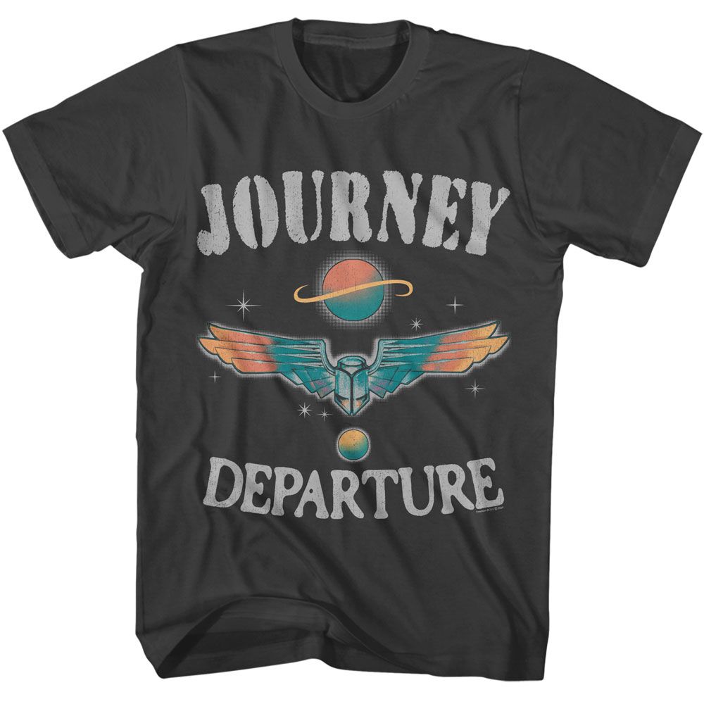 Journey - Departure - American Classics - Solid Gray Adult Short Sleeve T-Shirt