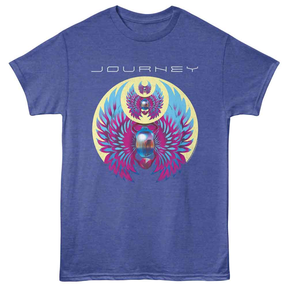 Journey - Three Scarab Recolor - American Classics - Royal Heather Adult Short Sleeve T-Shirt (Image 1)