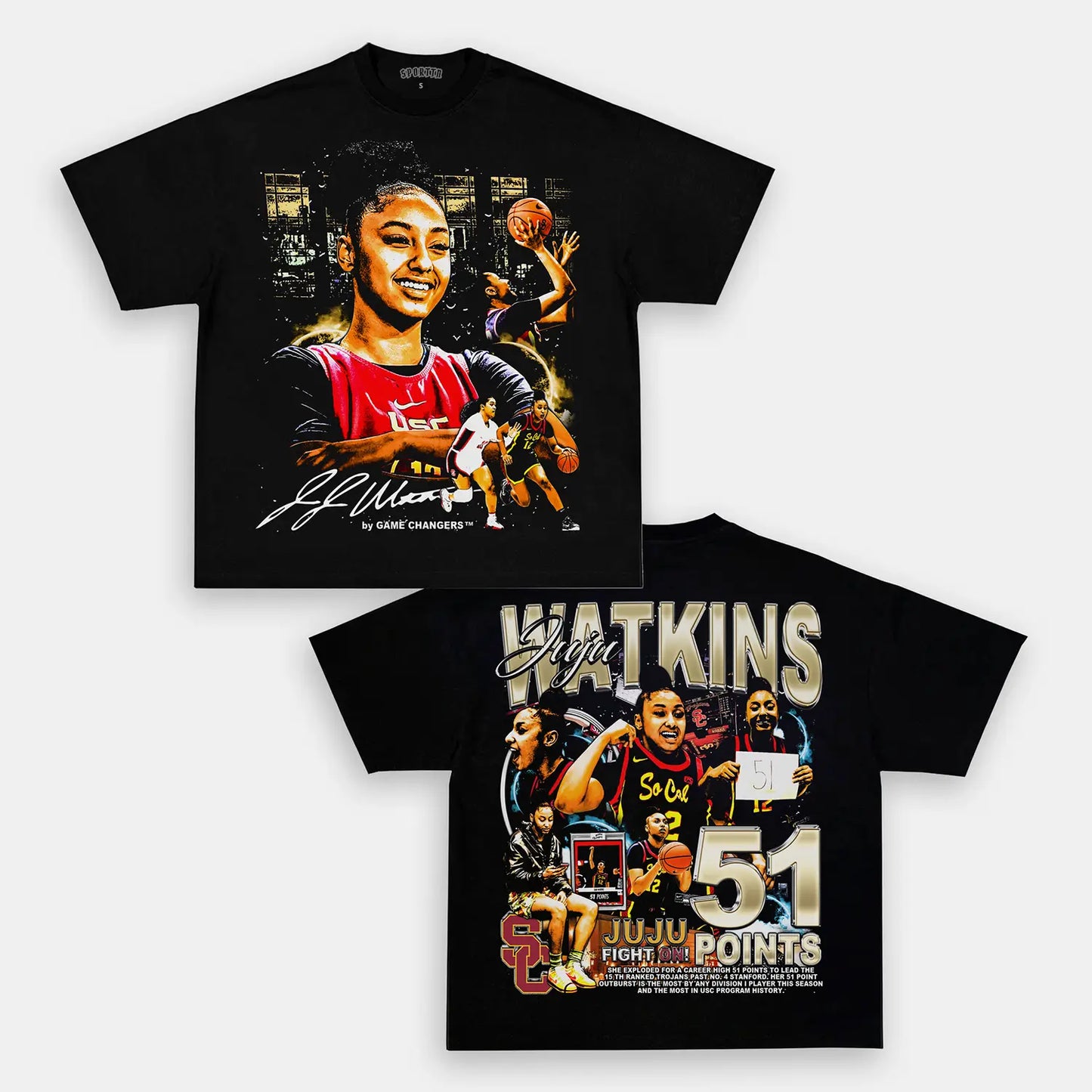 JUJU WATKINS TEE - [DS] Style001