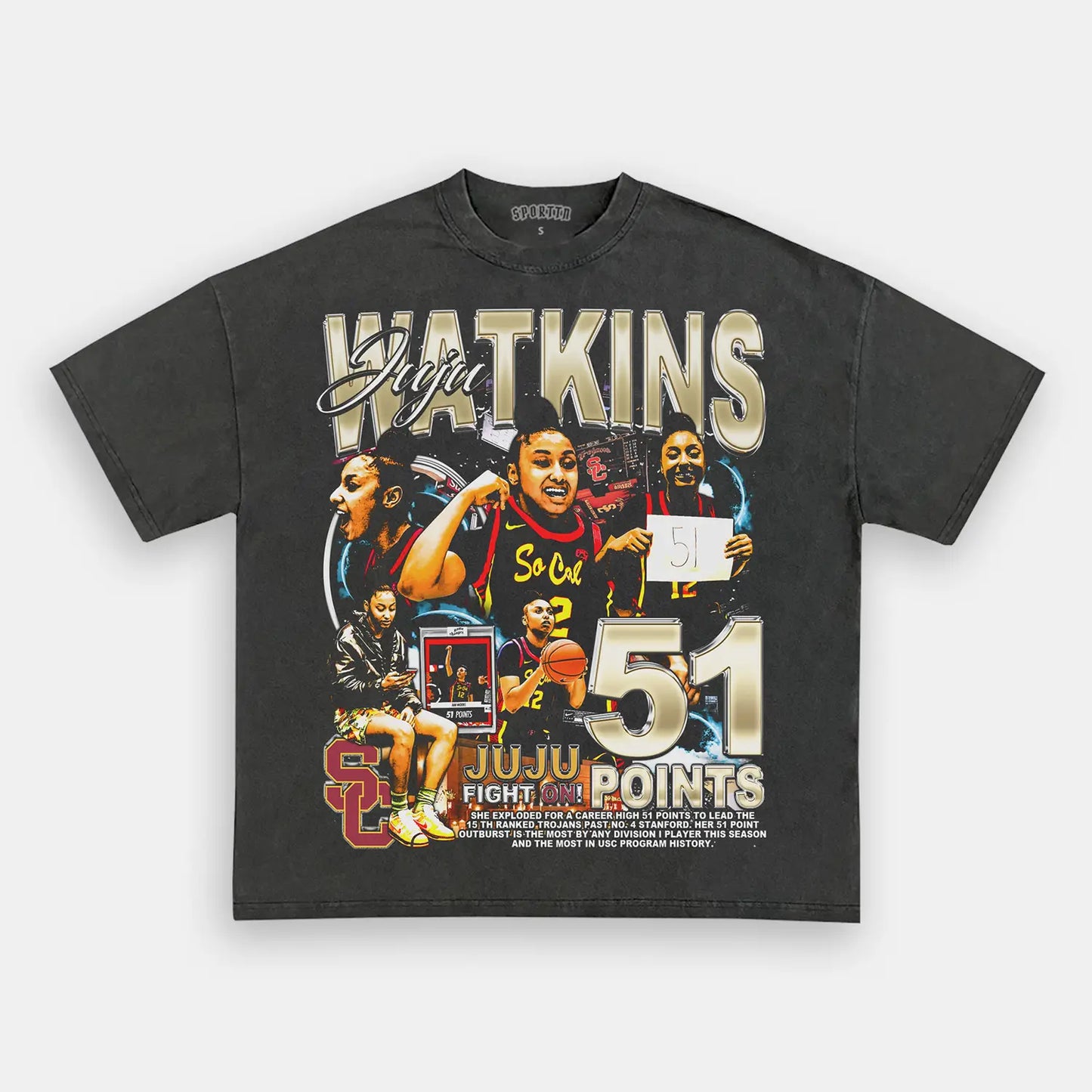 JUJU WATKINS V2 TEE Style003