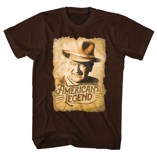 John Wayne - Legend 2 - Short Sleeve - Adult - T-Shirt - clothing by TeeHivey.com