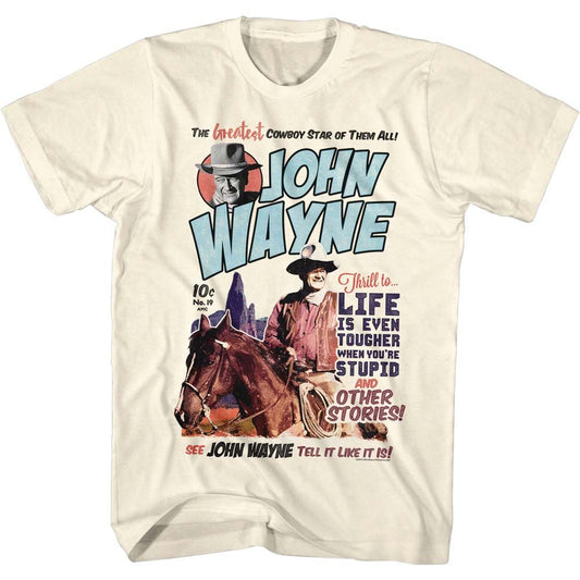 John Wayne - Make It Wayne - Short Sleeve - Adult - T-Shirt - clothing by TeeHivey.com