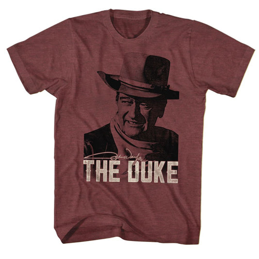 John Wayne - Duke - Short Sleeve - Heather - Adult - T-Shirt - clothing by TeeHivey.com