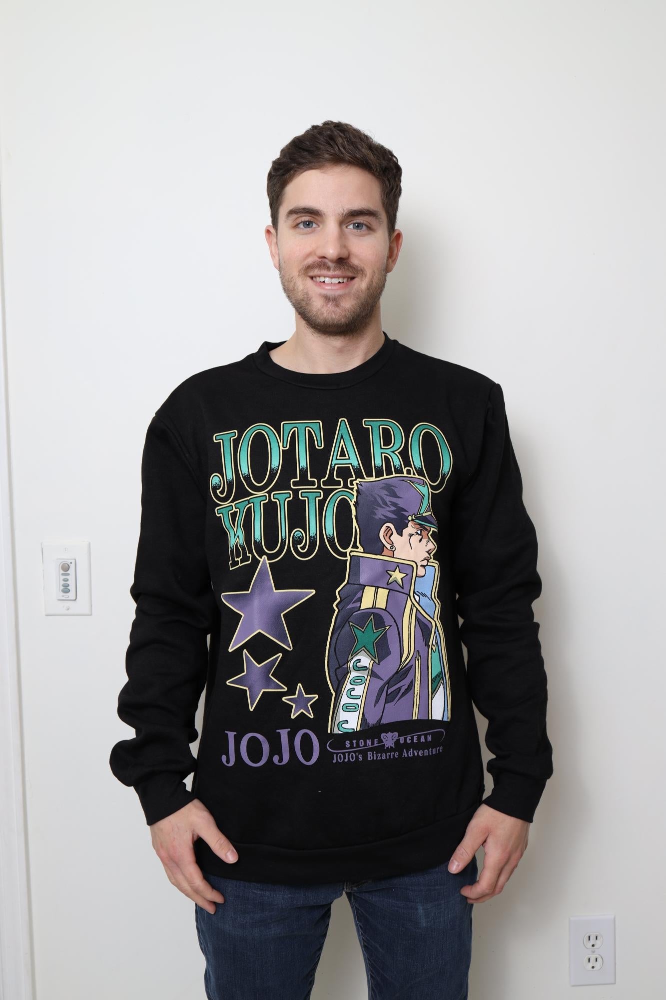 JoJo's Bizarre Adventure Jotaro Kujo Stone Ocean - Licensed Adult Sweatshirt