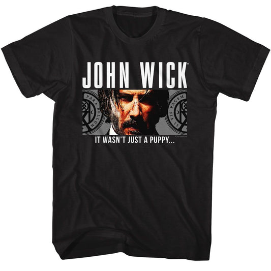 John Wick - Wasnt Just A Puppy - Short Sleeve - Adult - T-Shirt - clothing by TeeHivey.com