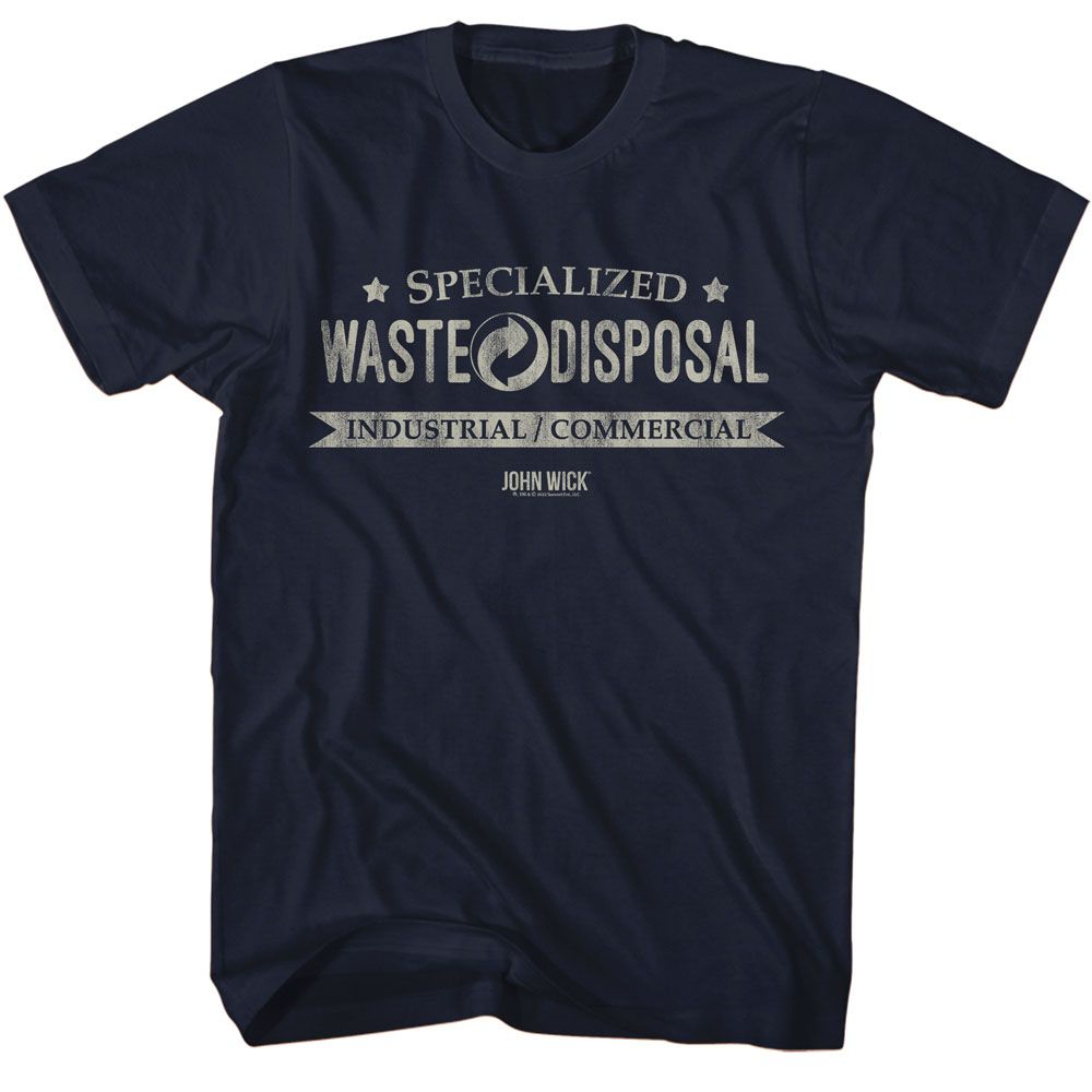 John Wick - Waste Disposal - Short Sleeve - Adult - T-Shirt - clothing by TeeHivey.com