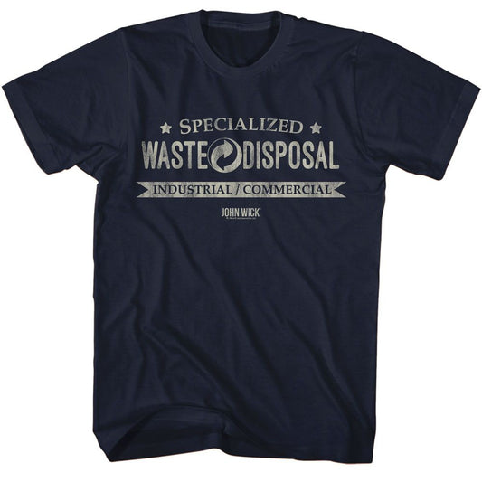 John Wick - Waste Disposal - Short Sleeve - Adult - T-Shirt - clothing by TeeHivey.com