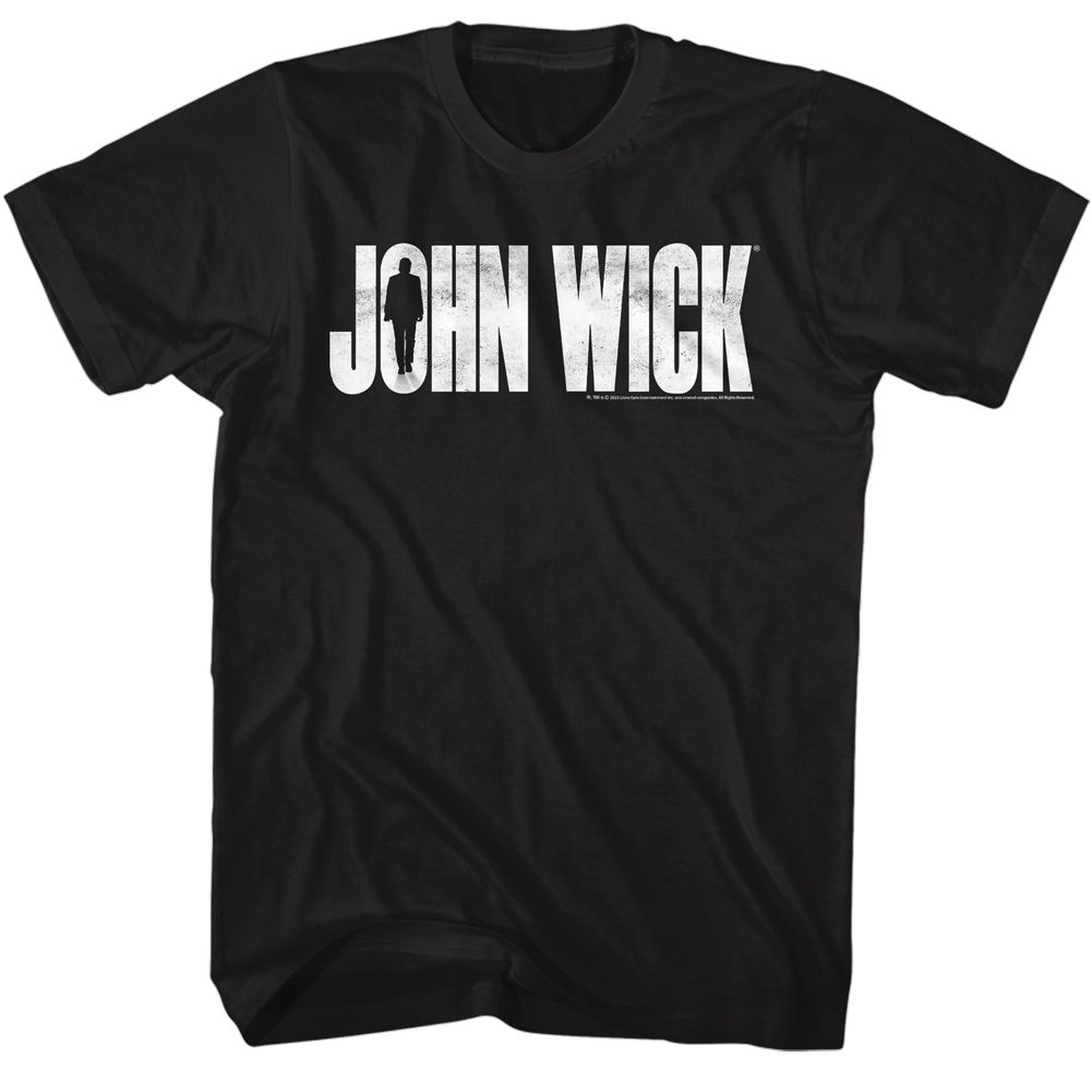 John Wick - Silhouette - Short Sleeve - Adult - T-Shirt - clothing by TeeHivey.com