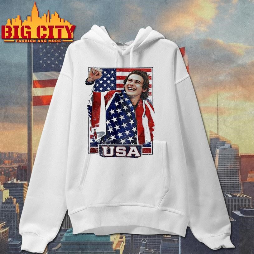 Jack Hughes Team Usa Shirt